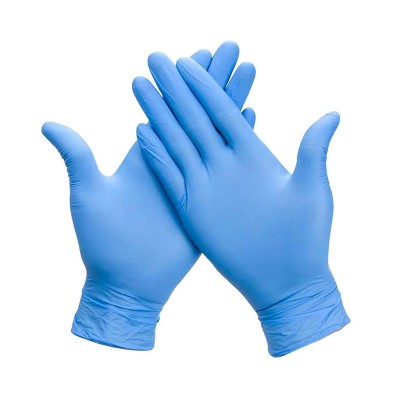 Dolphin Pudrasız Mavi Nitril Muayene Eldiveni