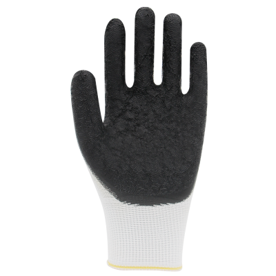 Beybi PL9 Polyester Örme Lateks Eldiven Beyaz